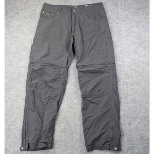 Kuhl Liberator Convertible Pants Mens 34x30 Outdoor Utility Hiking Gorpcore Gray